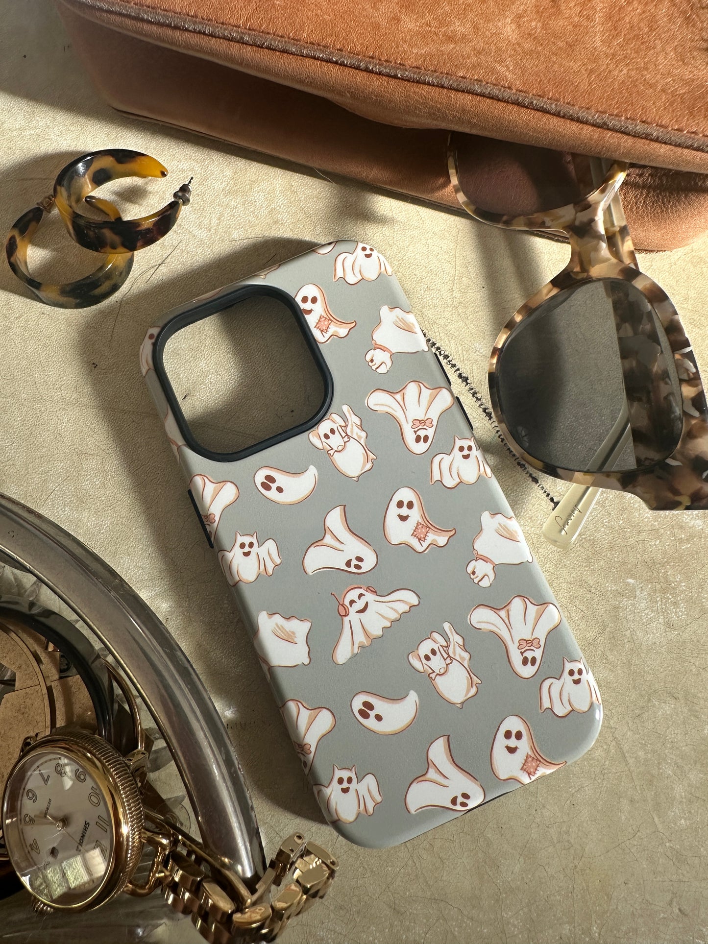 Happy Ghosts: Halloween Tough Case for iPhone®