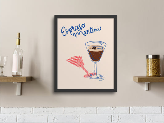 Espresso Martini Art Print